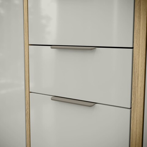 Bajo Mesada Gloria 120 cm de ancho 3 Puertas 2 Cajones Rieles Telescópicos Bajo Mesada Gloria 120 cm de ancho 3 Puertas 2 Cajones Rieles Telescópicos