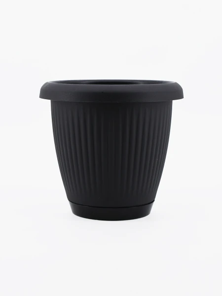 MACETA NEGRO