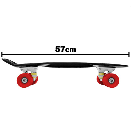 Skate Longboard Penny 57cm Patineta Aluminio Negro