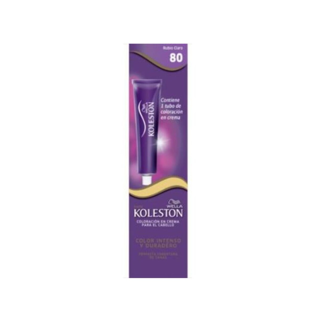 TINTA KOLESTON SINGLE - TINTA KOLESTON SINGLE 80 RUBIO CLARO 