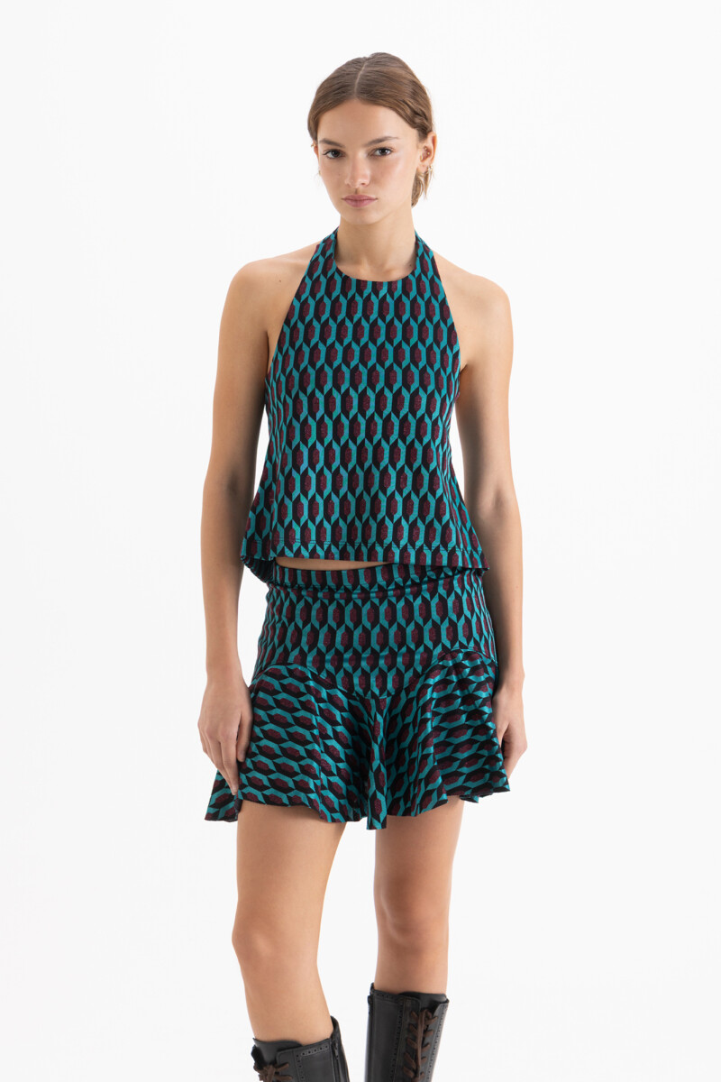 TOP IVY Azul
