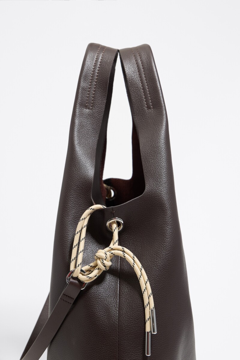 BOLSO PAPER L Marron