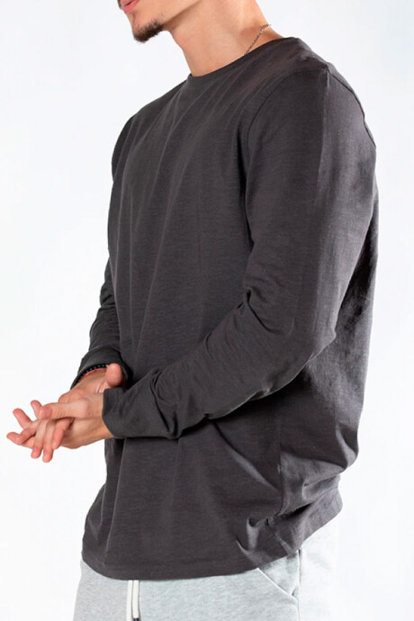 T-SHIRT ML ROLAN DIXIE Gris