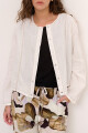 CHAQUETA LINO BLANCO