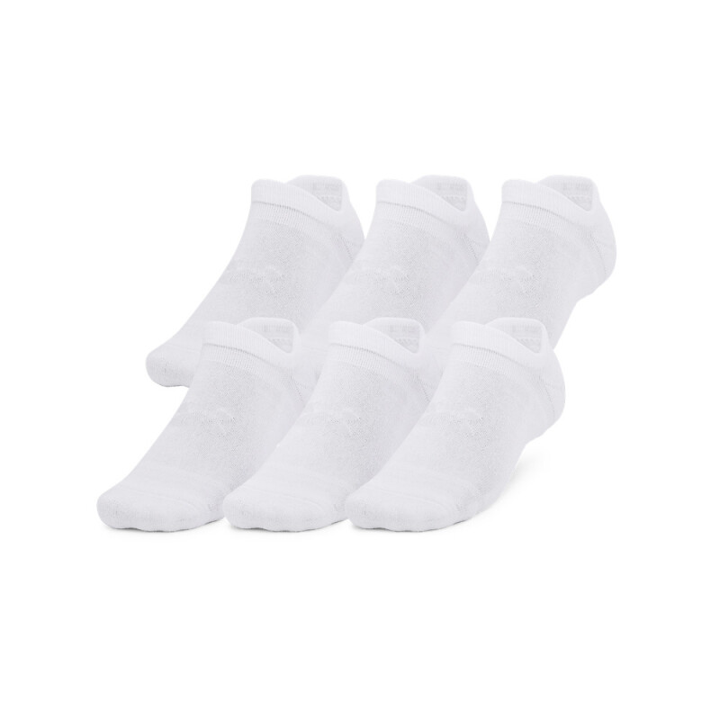UA Essential Cushion 6pk NS-BLU WHT-100