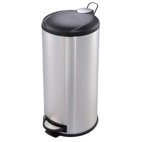 Papelera Acero 30L C/Pedal 38X31/H65Cm