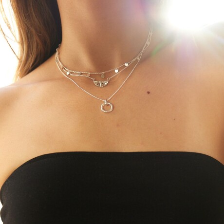 Collar Arandela - Plata 925 Collar Arandela - Plata 925