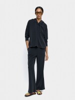 Pantalón Fluido Con Cintura Elástica Toque Suave gris