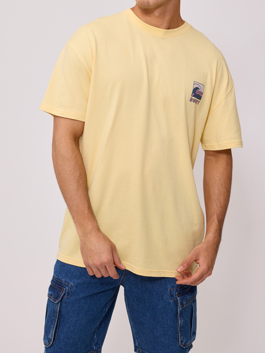 T-SHIRT VERTUNA RUSTY - Amarillo 