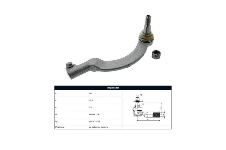 Puntero Renault Master 04-25 Der Puntero Renault Master 04-25 Der