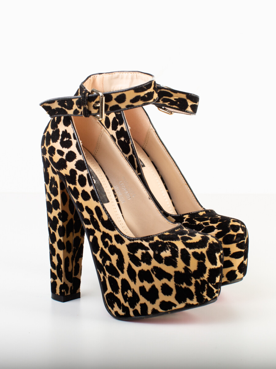 Zapato print - Leopardo 