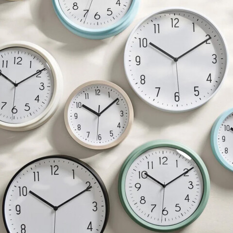 Reloj de pared Marae Blanco Reloj de pared Marae Blanco