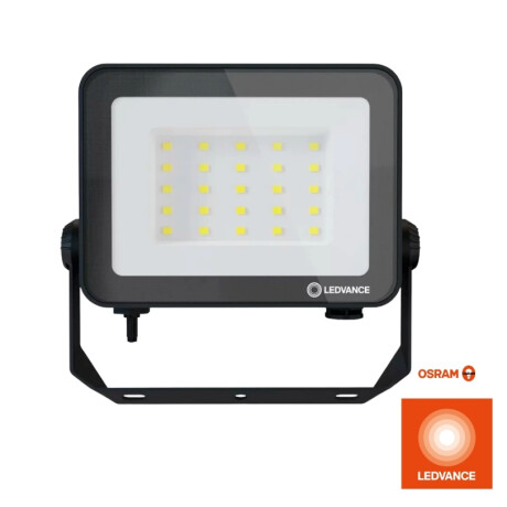FOCO LED LEDVANCE OSRAM COMPACT IP65 50W NEGRO Foco LED LEDVANCE OSRAM Compact IP65 50W Negro Luz Cálida