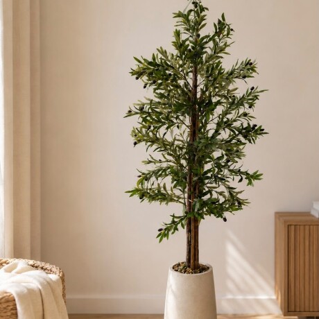 Planta Artificial - Olivo - Alto 1.9m Planta Artificial - Olivo - Alto 1.9m