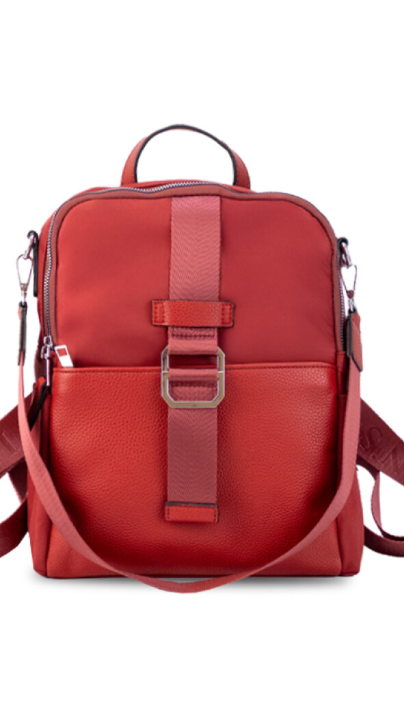 MOCHILA AMBI CARMIN