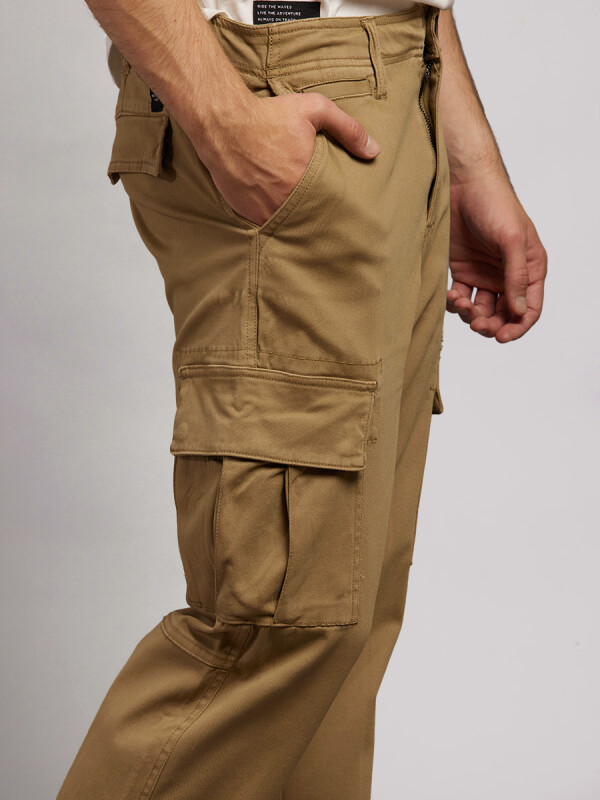 PANTALON CARGO JUANW24 RUSTY Kaki
