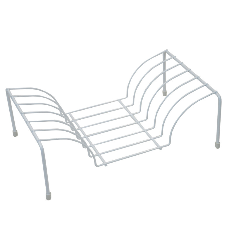 Soporte vertical para platos BLANCO