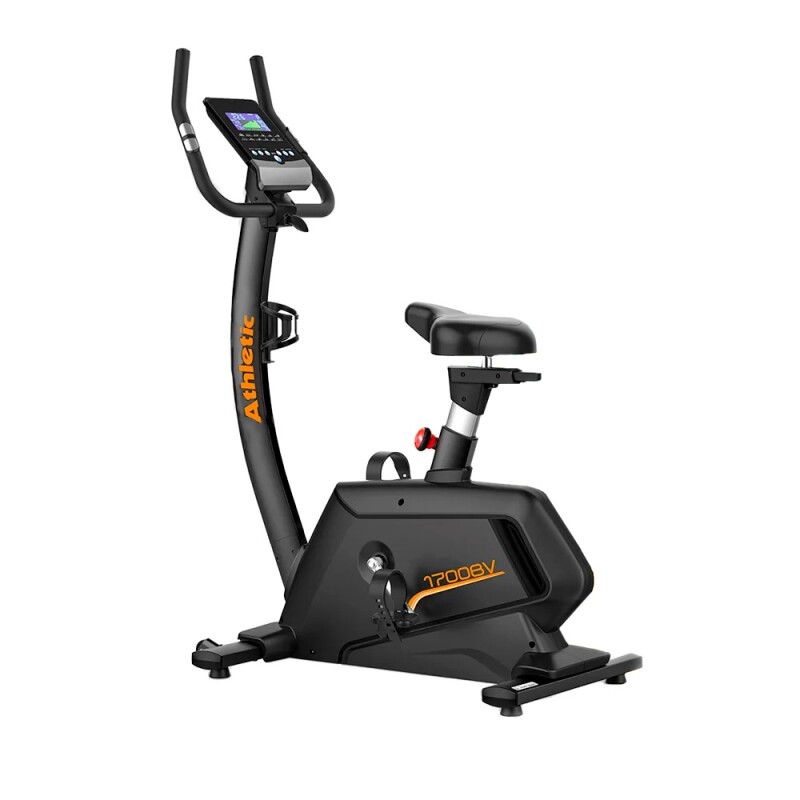 Bicicleta Fija Ergométrica Vertical 1700BV Athletic Negro