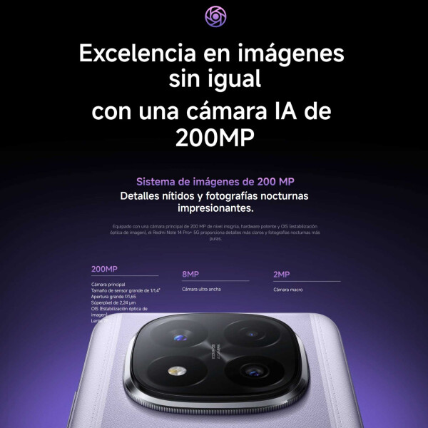 Xiaomi Note 14 Pro Plus 12gb Ram 256gb + Regalo VIOLETA