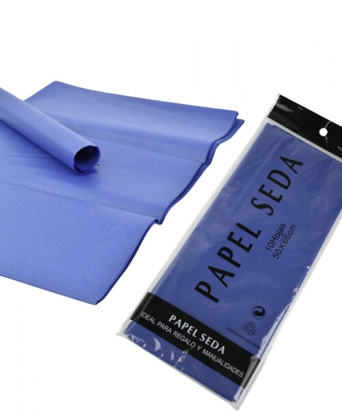 Papel Seda 50x66 cm AZUL