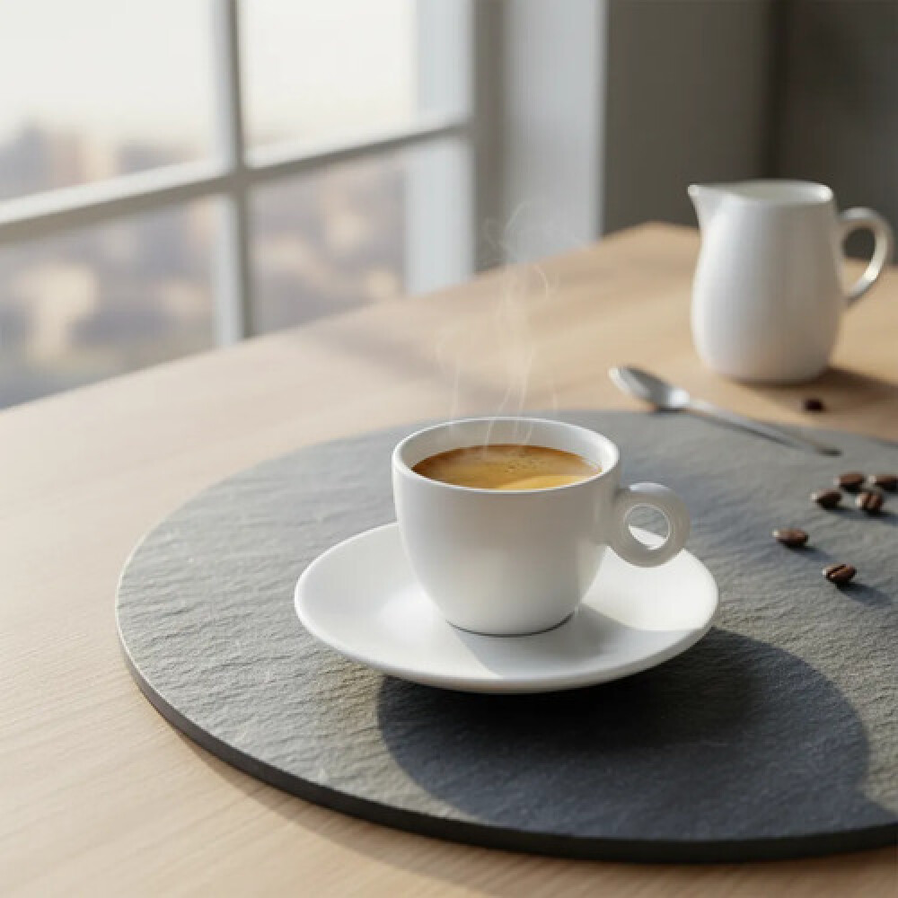 Taza Xpresso 90 c/plato blanco HR970128-90 Taza Xpresso 90 c/plato blanco HR970128-90