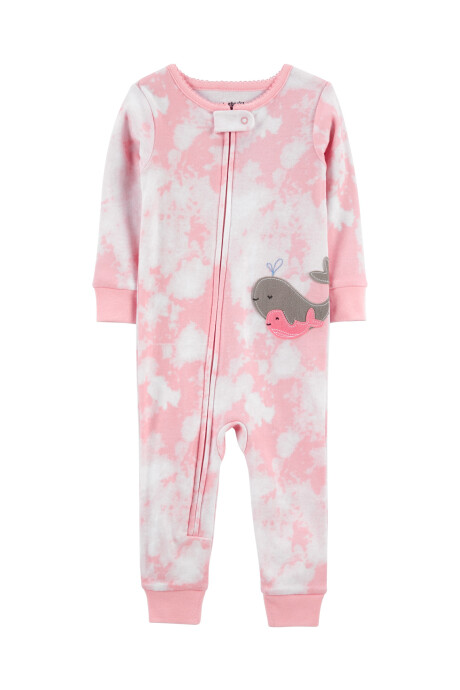 Pijama una pieza de algodón diseño tie-dye Pijama una pieza de algodón diseño tie-dye