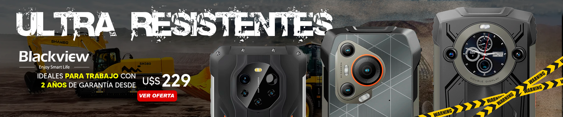 ¡Oferta celulares de trabajo Blackview!