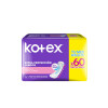 Kotex x60 protectores diarios extra protección largos Kotex x60 protectores diarios extra protección largos