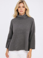 Polera Avant Gris Melange Oscuro