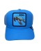 Gorra Goorin Bros Trucker Baseball - The Sea Turtle celeste