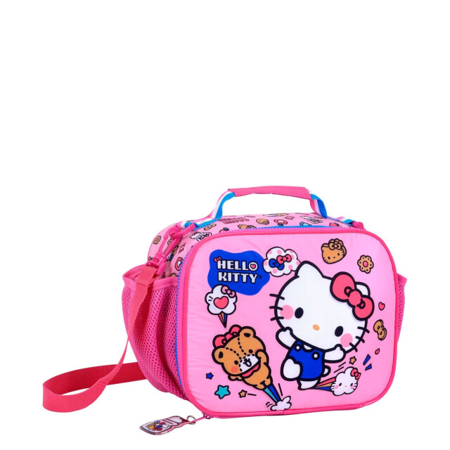 Lanchera Hello Kitty Cuadrada Rosado - Fucsia