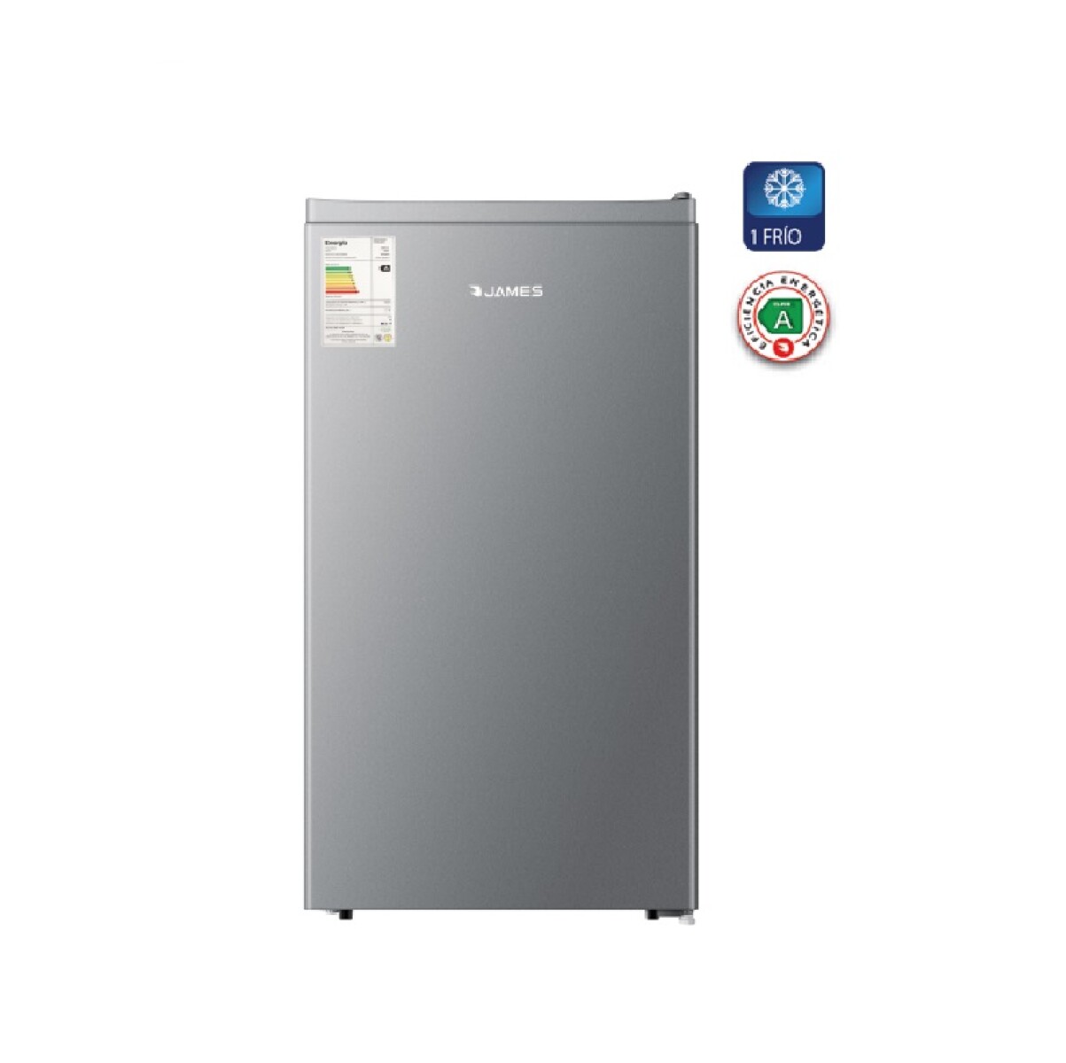 Refrigerador 1 Puerta James Frio Natural Acero Inox - 001 