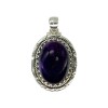 Dije Oval- Plata 925 - Amatista Imperial-CP4636 conpiedra