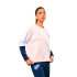 Buzo de Mujer Umbro Cozy Rosado - Blanco