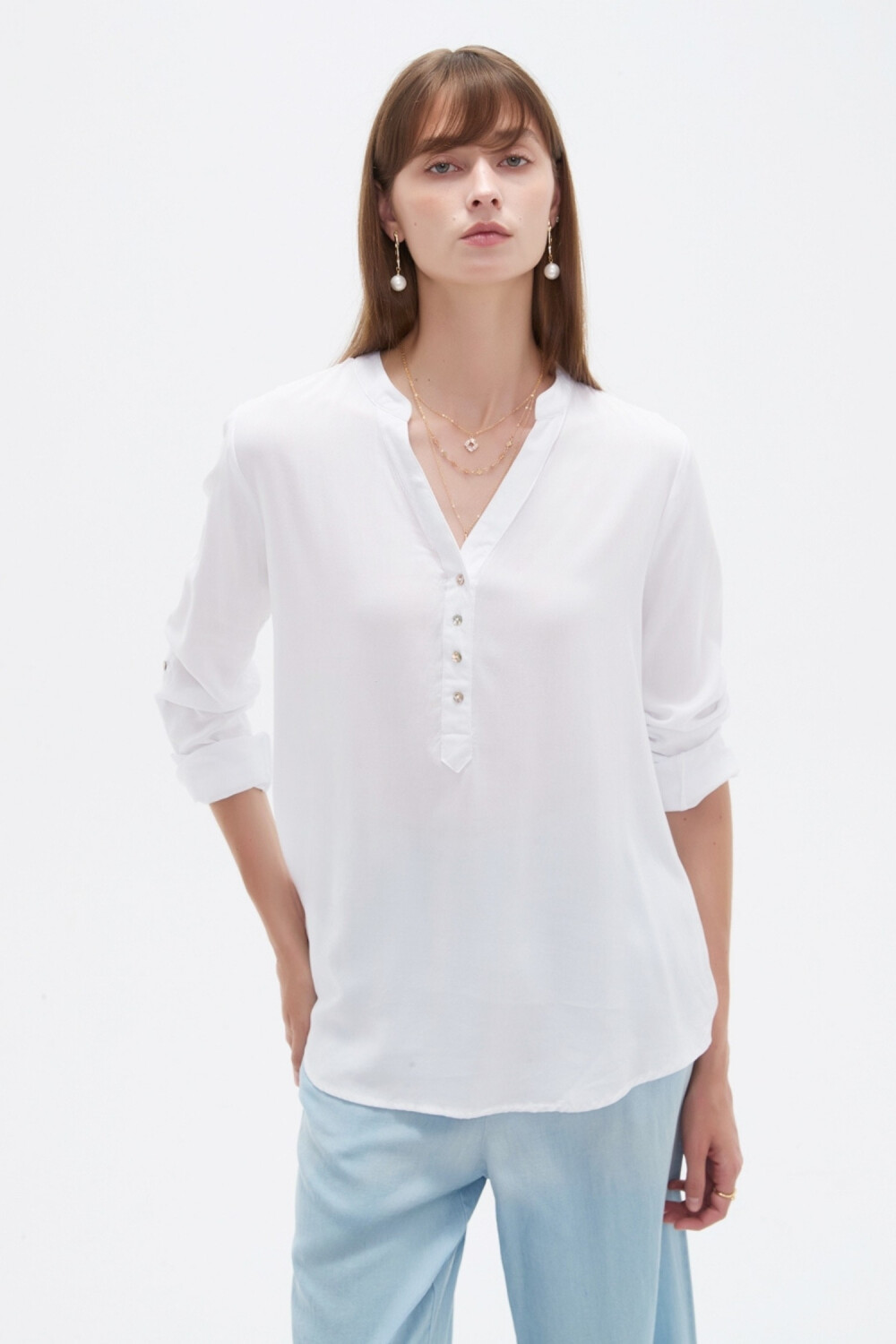 Blusa Siliqua Blanco