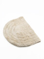 ALFOMBRA BAÑO OVAL COTTON BEIGE