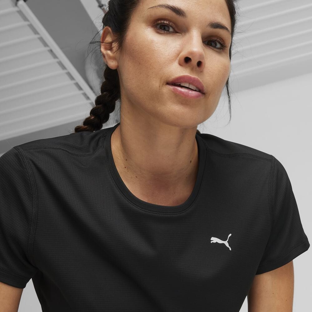 Run Favorites Velocity Tee W - Mujer Black