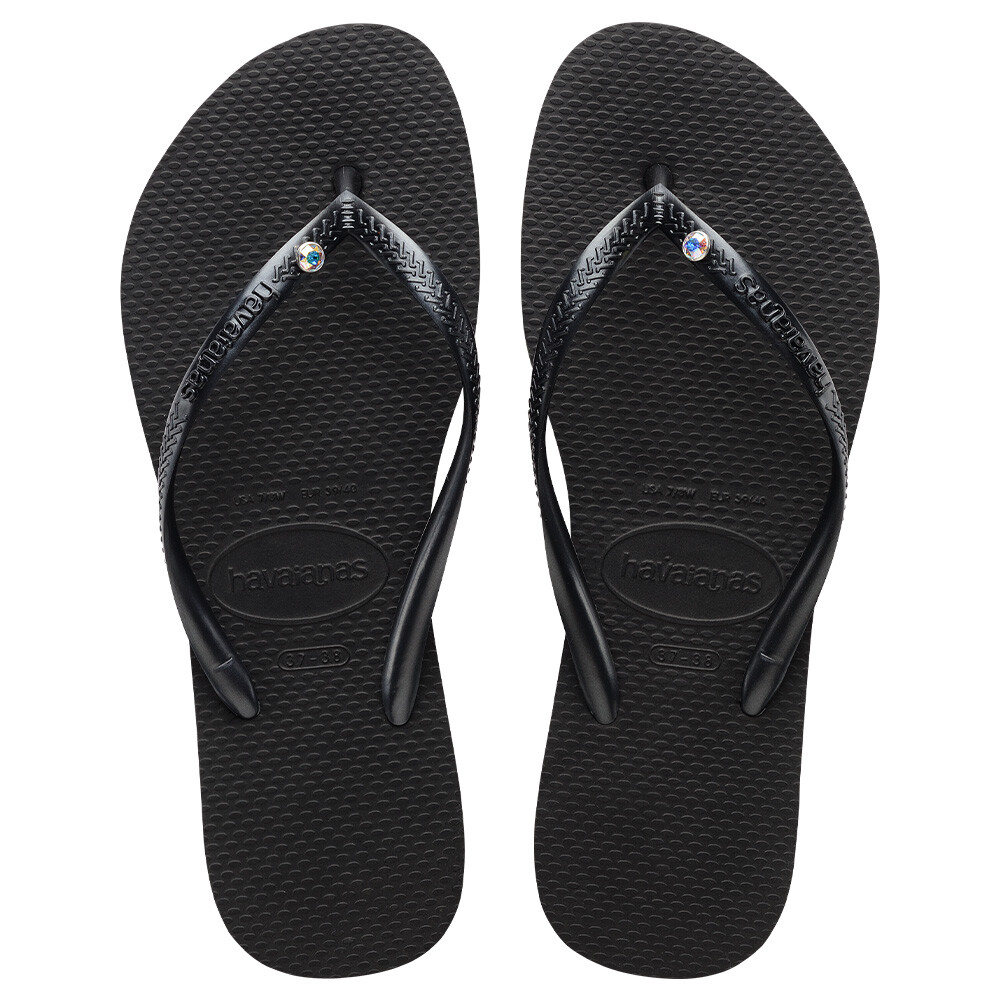 Sandalias Havaianas Sl Crstl Sw Ii FC Mujer Negro