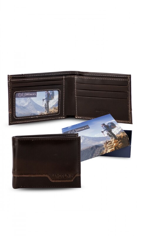 BILLETERA OSIRIS CAOBA