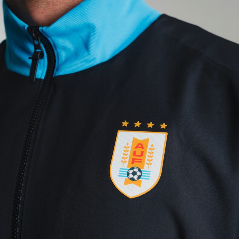 Abrigo Nike Uruguay de Hombre Negro