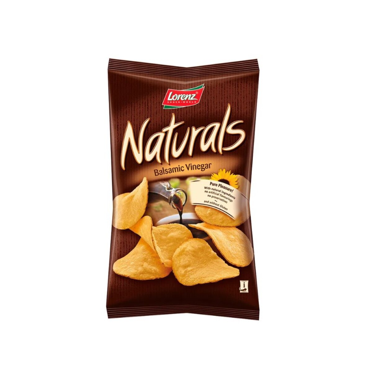 Papas Con Aceto Balsamico Naturals 100g 