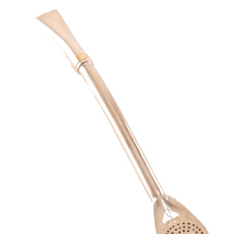 Bombilla de plata y oro O