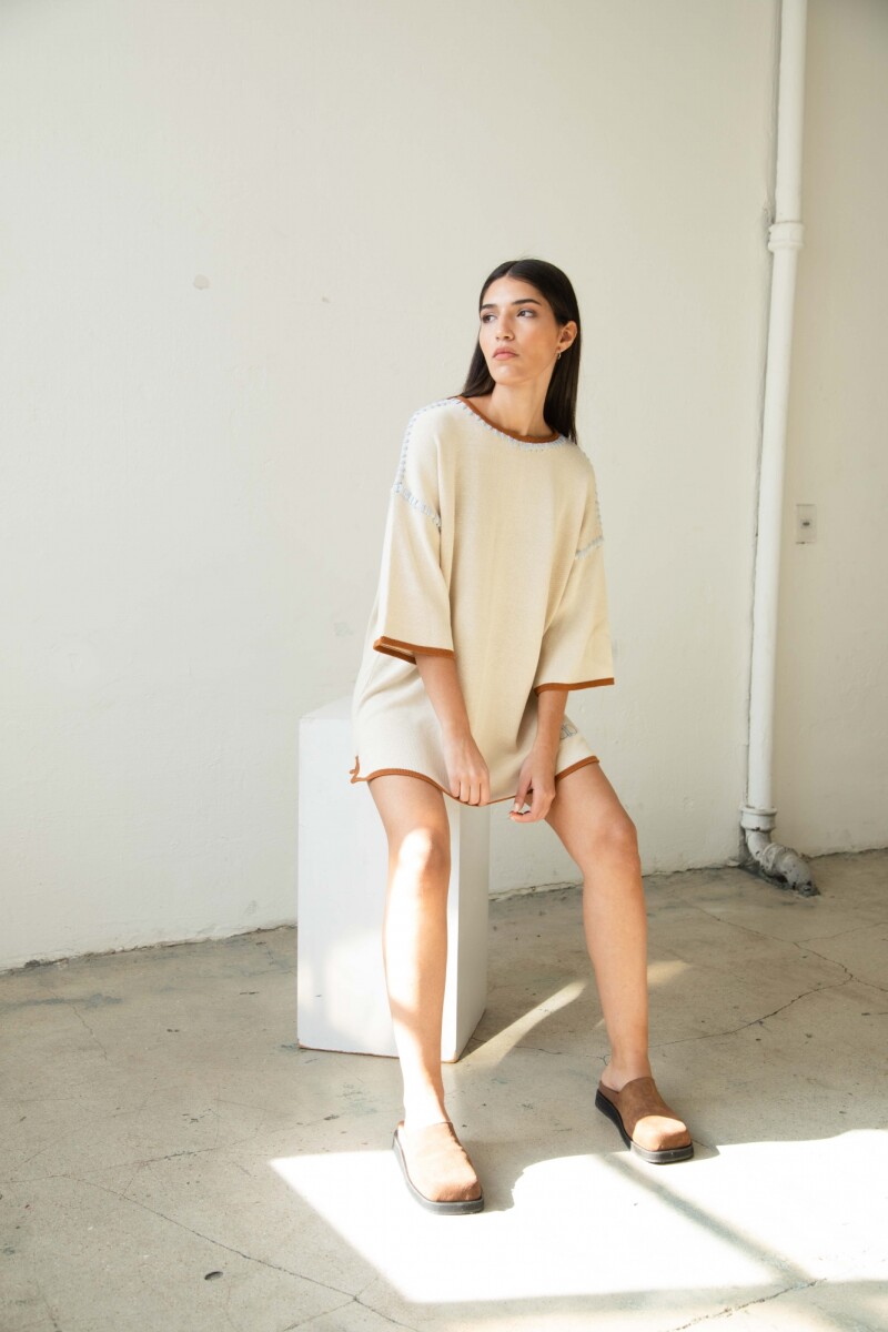 Vestido Cumbre Crudo