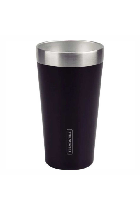 TRAMONTINA - VASO TERMICO S/T  550ML NEGRO TRAMONTINA - VASO TERMICO S/T  550ML NEGRO