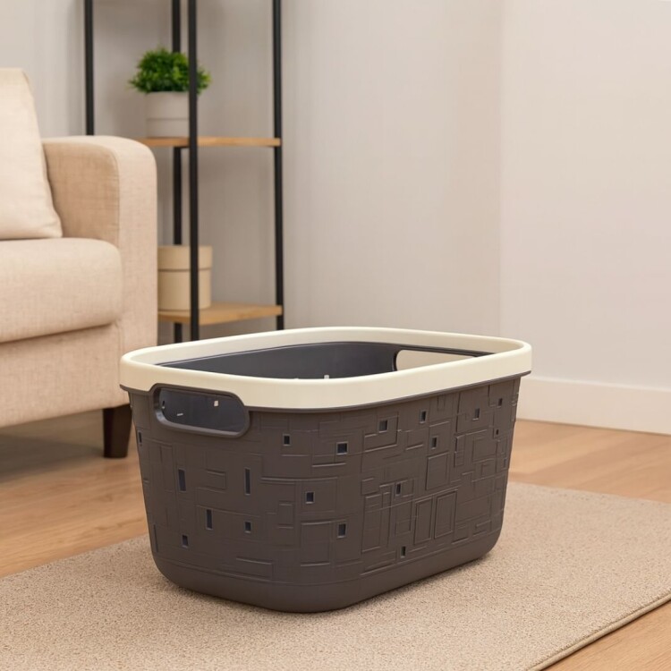 CESTO CANASTO ORGANIZADOR 24,3X16,8X12,3CM CESTO CANASTO ORGANIZADOR 24,3X16,8X12,3CM