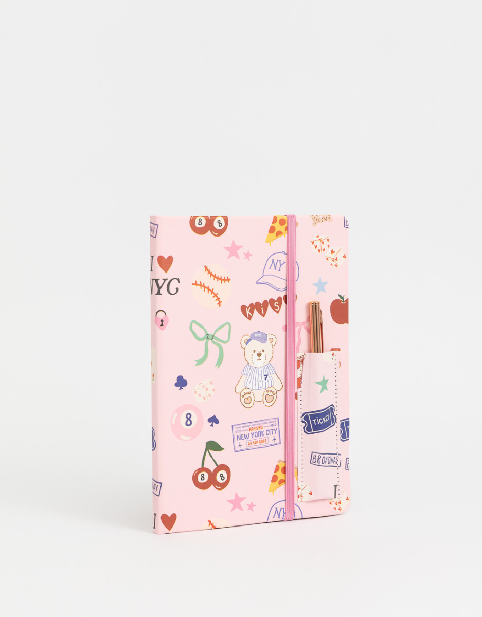 Set De Cuaderno A5 Y Lápicera 