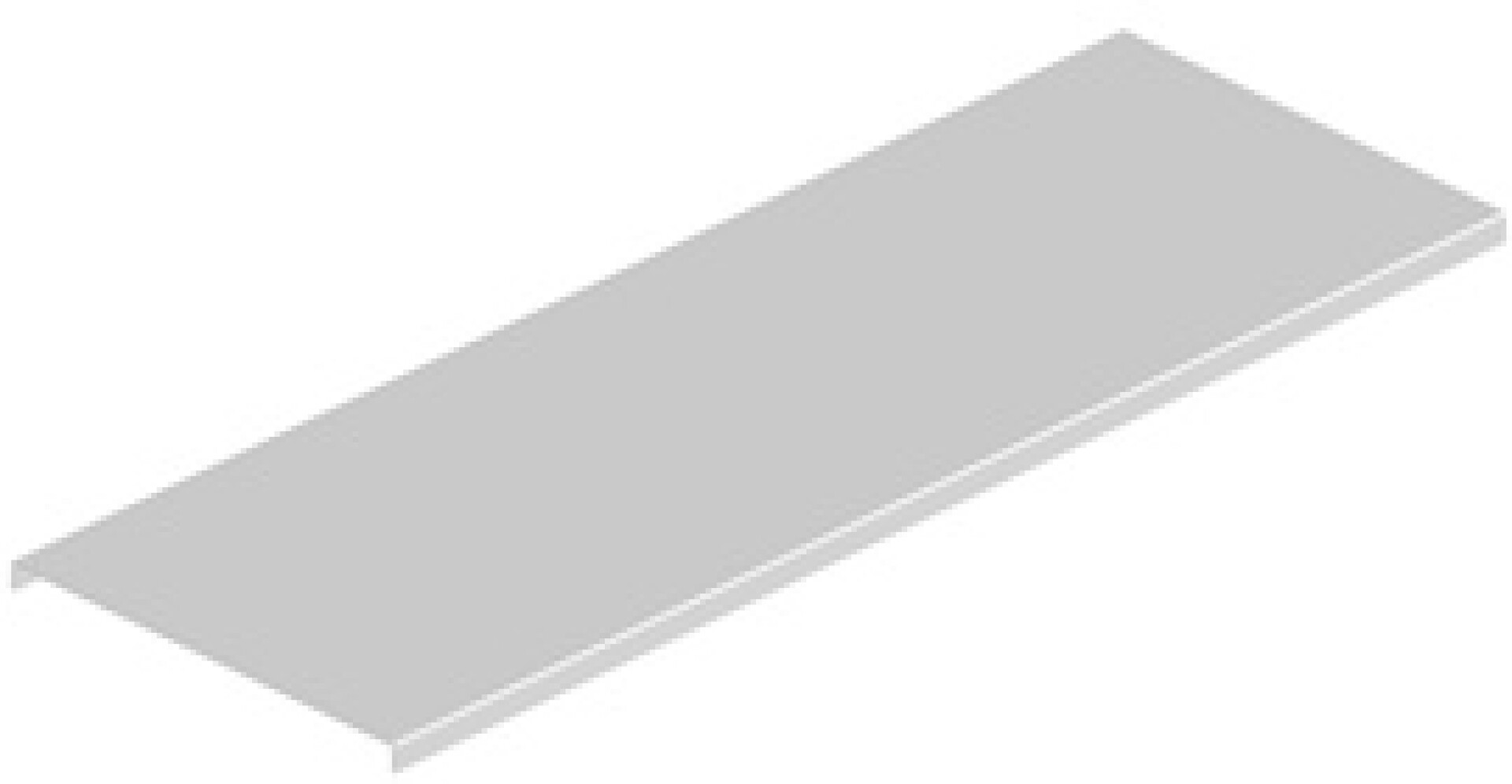TAPA PARA BANDEJA C/VIROLA 150X300X3000 MM 