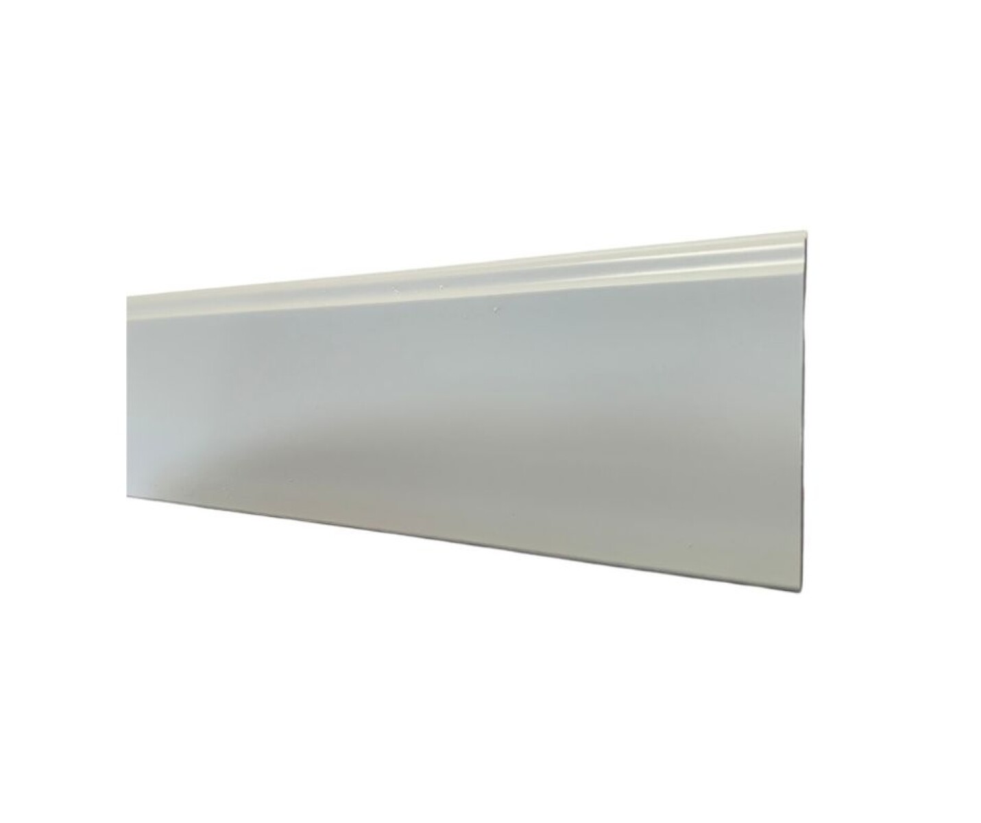 Zocalo EPS 2,40m - Blanco con moldura 