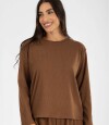 Buzo cosy Marron