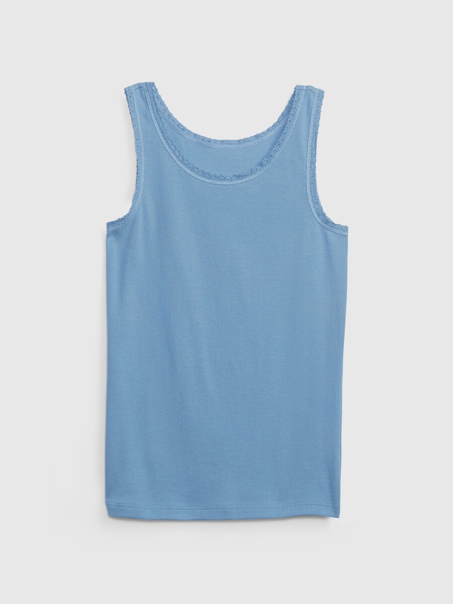 Musculosa Niña - Buxton Blue 